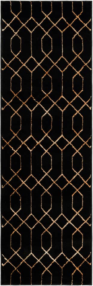 Detail image of 2' x 6' Marilyn Monroe™ Glam Trellis Runner Rug
