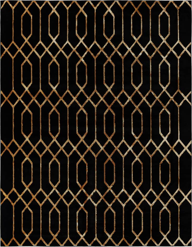 Detail image of 10' x 10' Marilyn Monroe™ Glam Trellis Square Rug