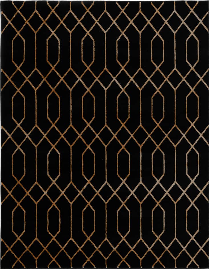 Detail image of 7' 10 x 7' 10 Marilyn Monroe™ Glam Trellis Square Rug