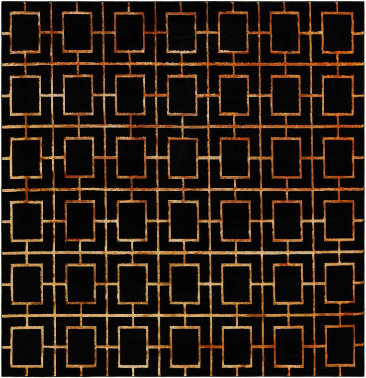 Detail image of 10' x 10' Marilyn Monroe™ Glam Deco Square Rug
