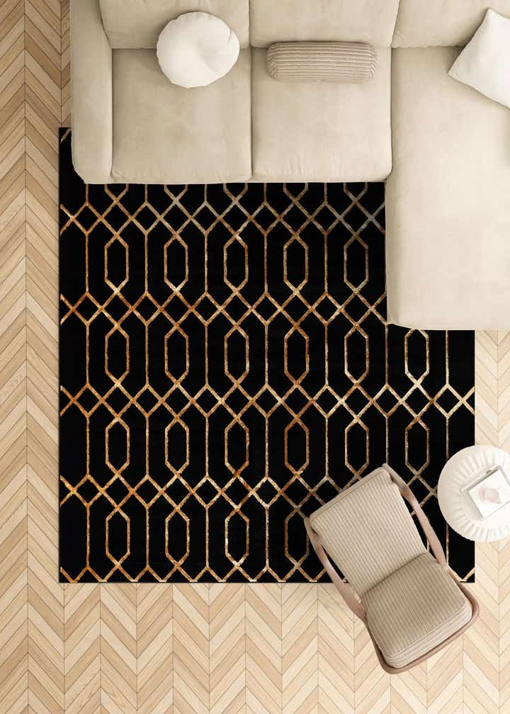 10' x 10' Marilyn Monroe™ Glam Trellis Square Rug