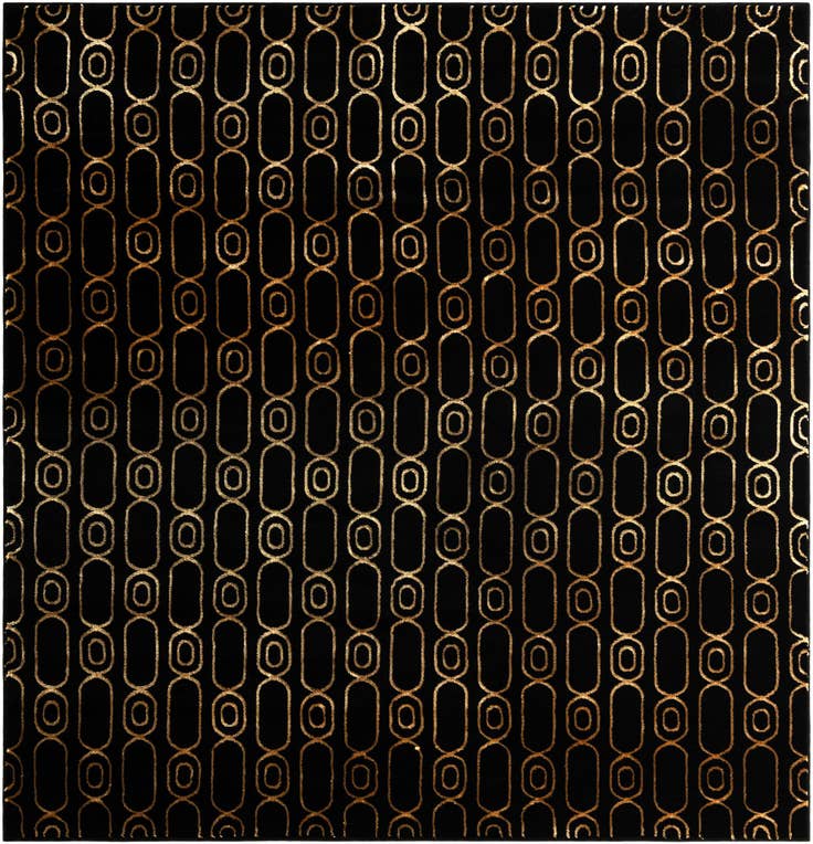 Detail image of 7' 10 x 7' 10 Vogue Geo Square Rug