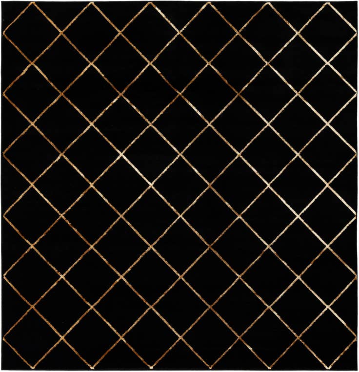 Detail image of 7' 10 x 7' 10 Vogue Geo Square Rug