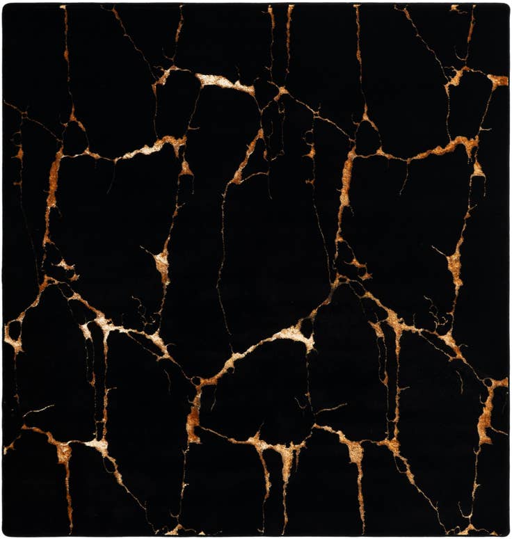 Detail image of 7' 10 x 7' 10 Vogue Geo Square Rug
