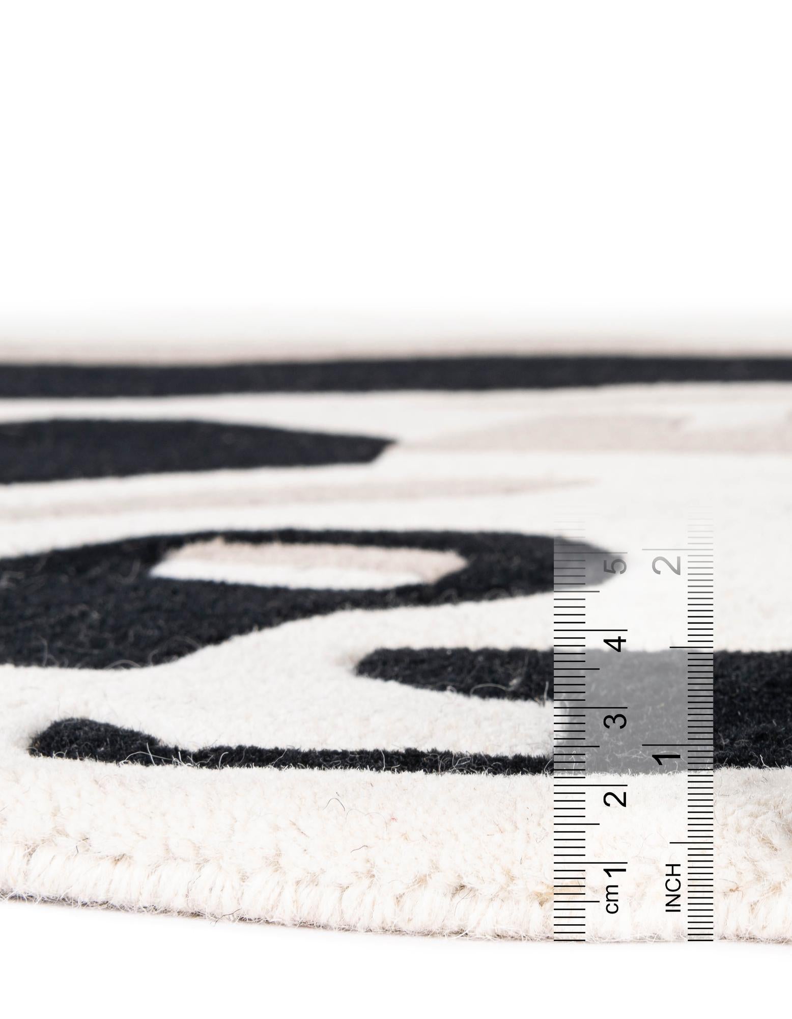2' x 3' 1 Playtime Kids Wool Freeform Rug