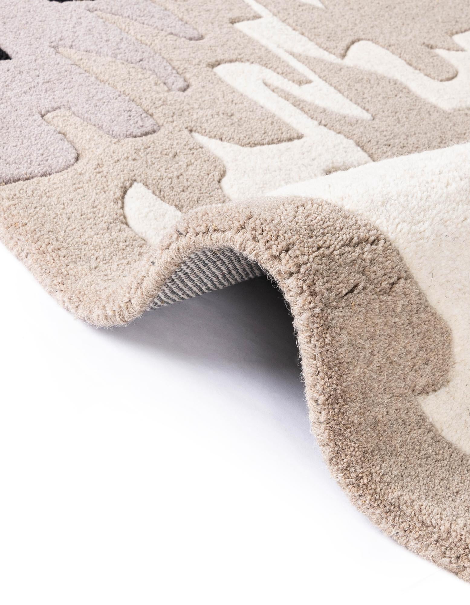 2' x 3' 1 Playtime Kids Wool Freeform Rug