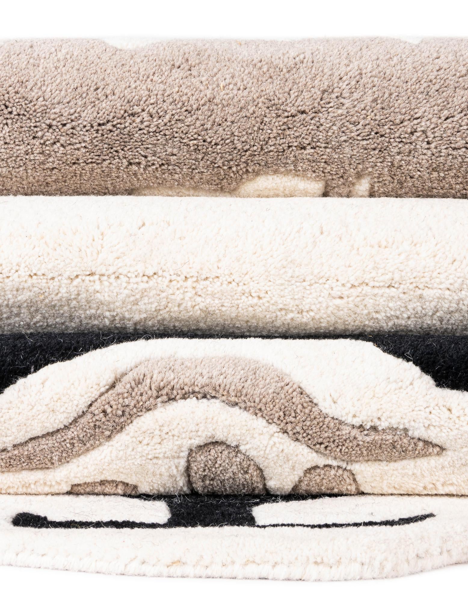 2' x 3' 1 Playtime Kids Wool Freeform Rug
