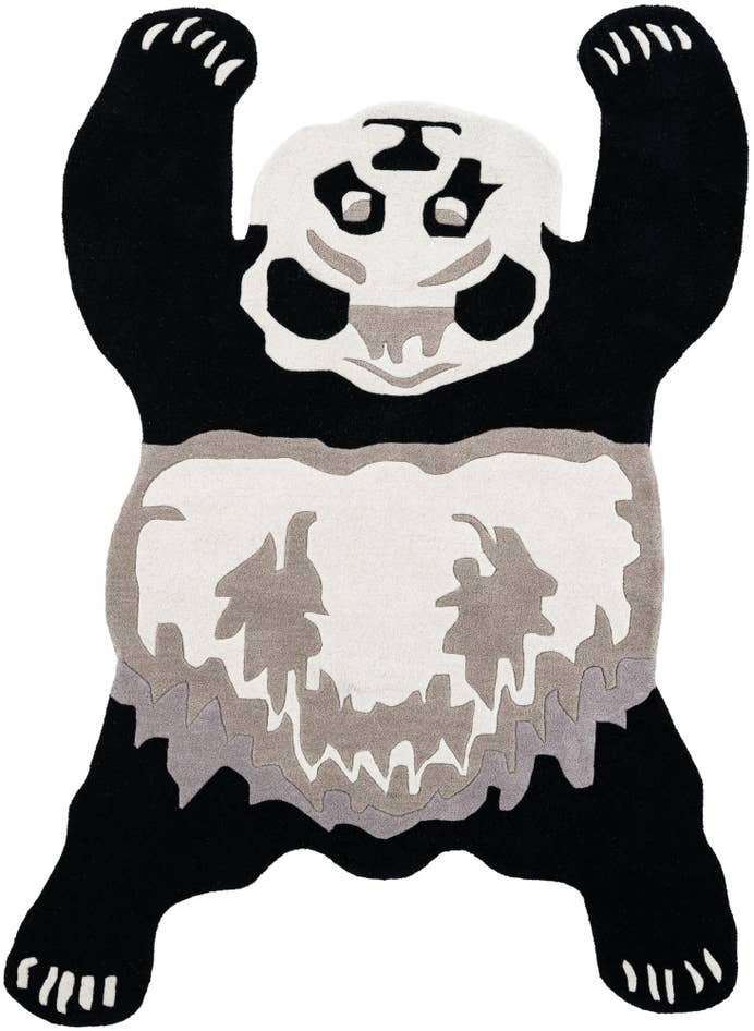 Detail image of 5' 1 x 7' 1 Playtime Kids Wool Freeform Rug