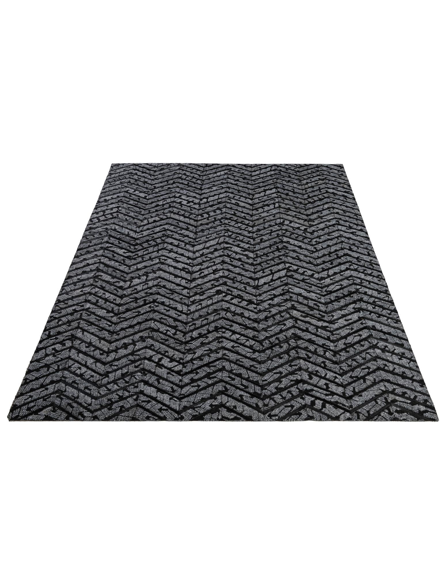 4' 11 x 7' 8 Cowhide - Patchwork Rug