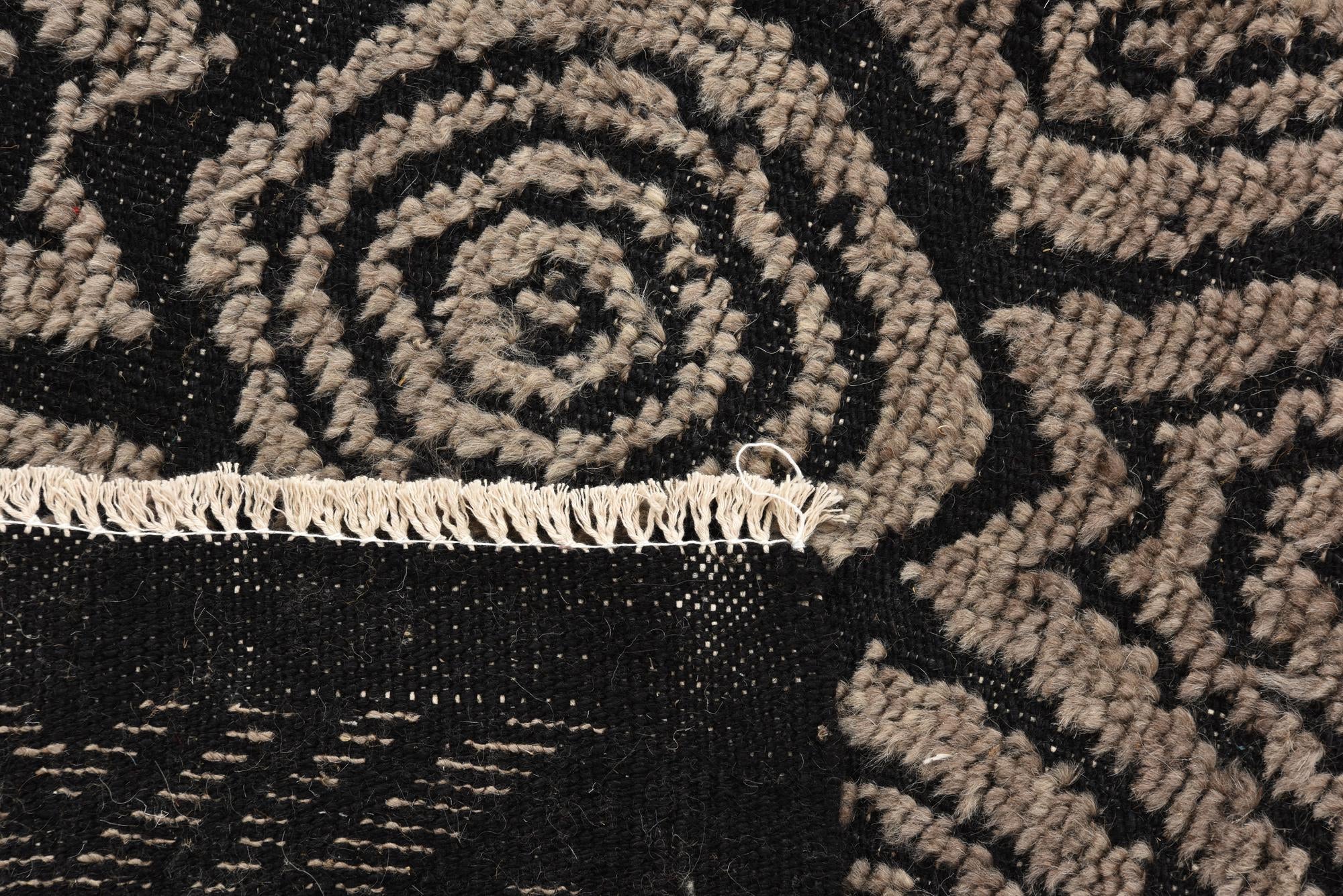 5' 4 x 9' 11 Hand Knotted Darya Wool Rug