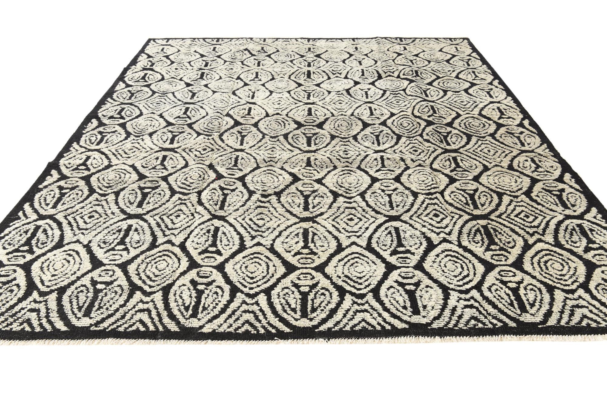 8' 7 x 10' 4 Hand Knotted Darya Wool Rug