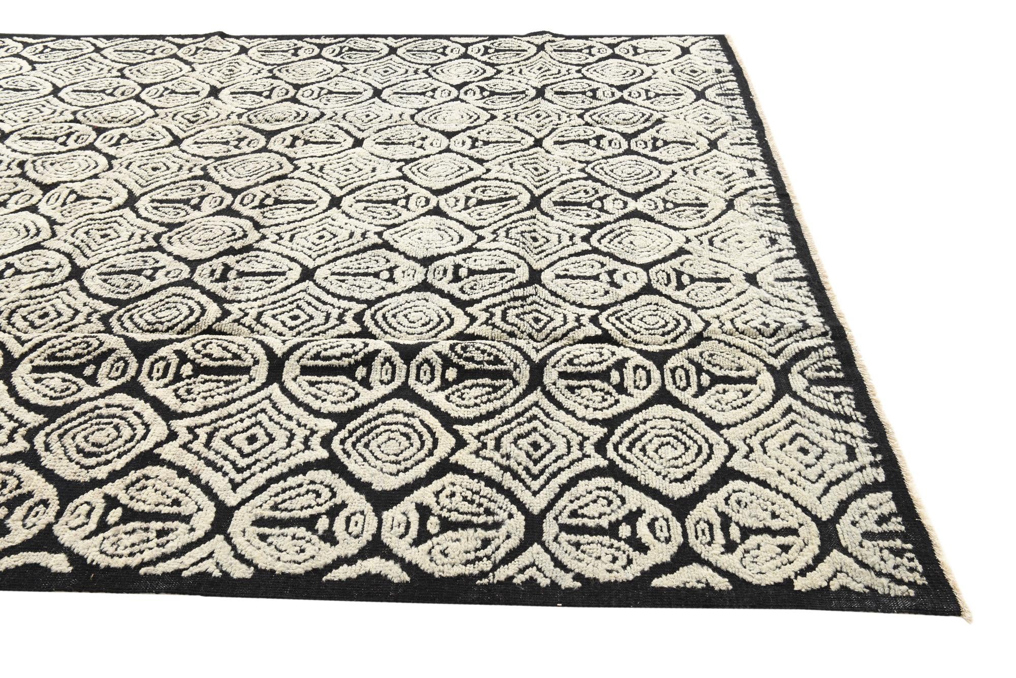 8' 7 x 10' 4 Hand Knotted Darya Wool Rug