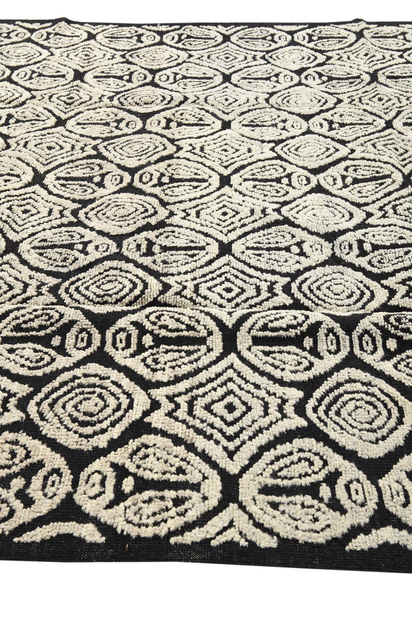 8' 7 x 10' 4 Hand Knotted Darya Wool Rug