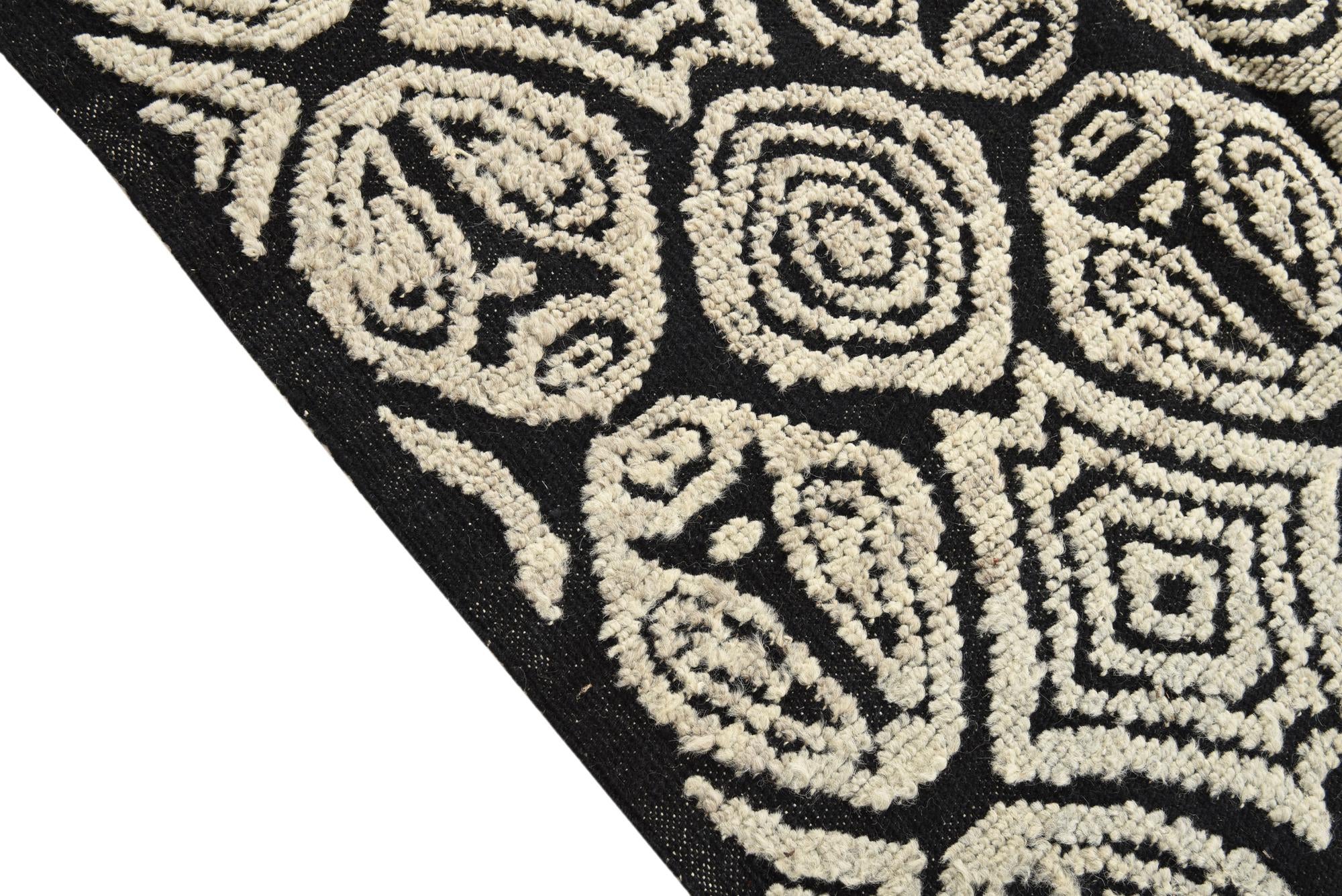 8' 7 x 10' 4 Hand Knotted Darya Wool Rug