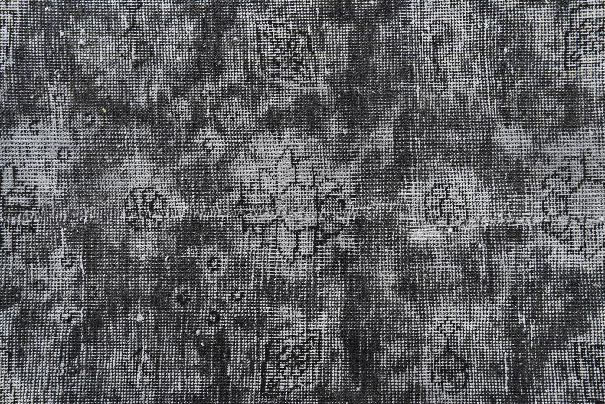 9' x 12' 8 Hand Knotted Ultra Vintage Persian Wool Rug