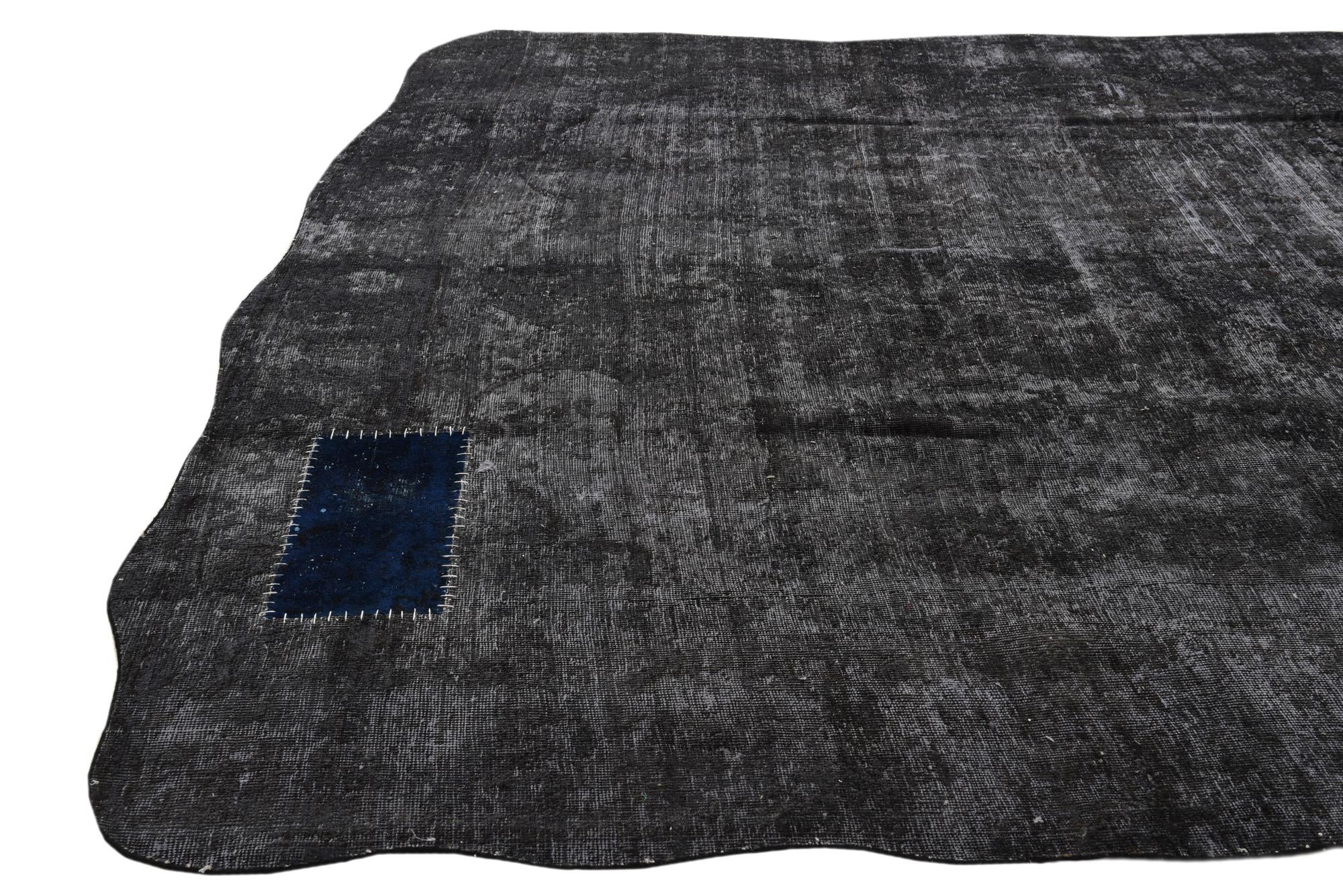7' 8 x 10' 11 Hand Knotted Ultra Vintage Persian Wool Rug