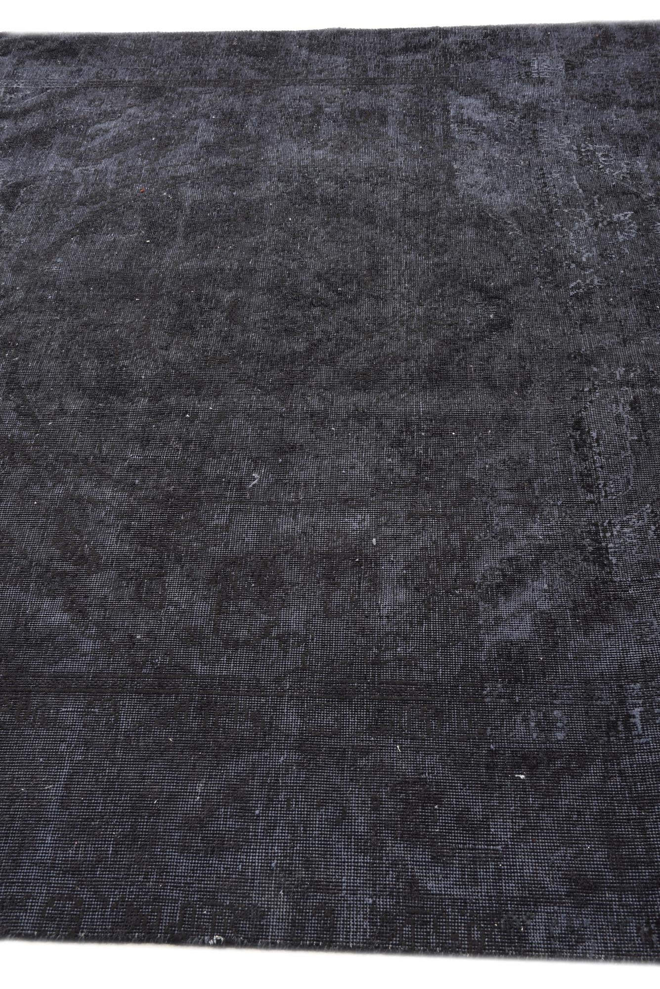 6' 5 x 9' 7 Hand Knotted Ultra Vintage Persian Wool Rug