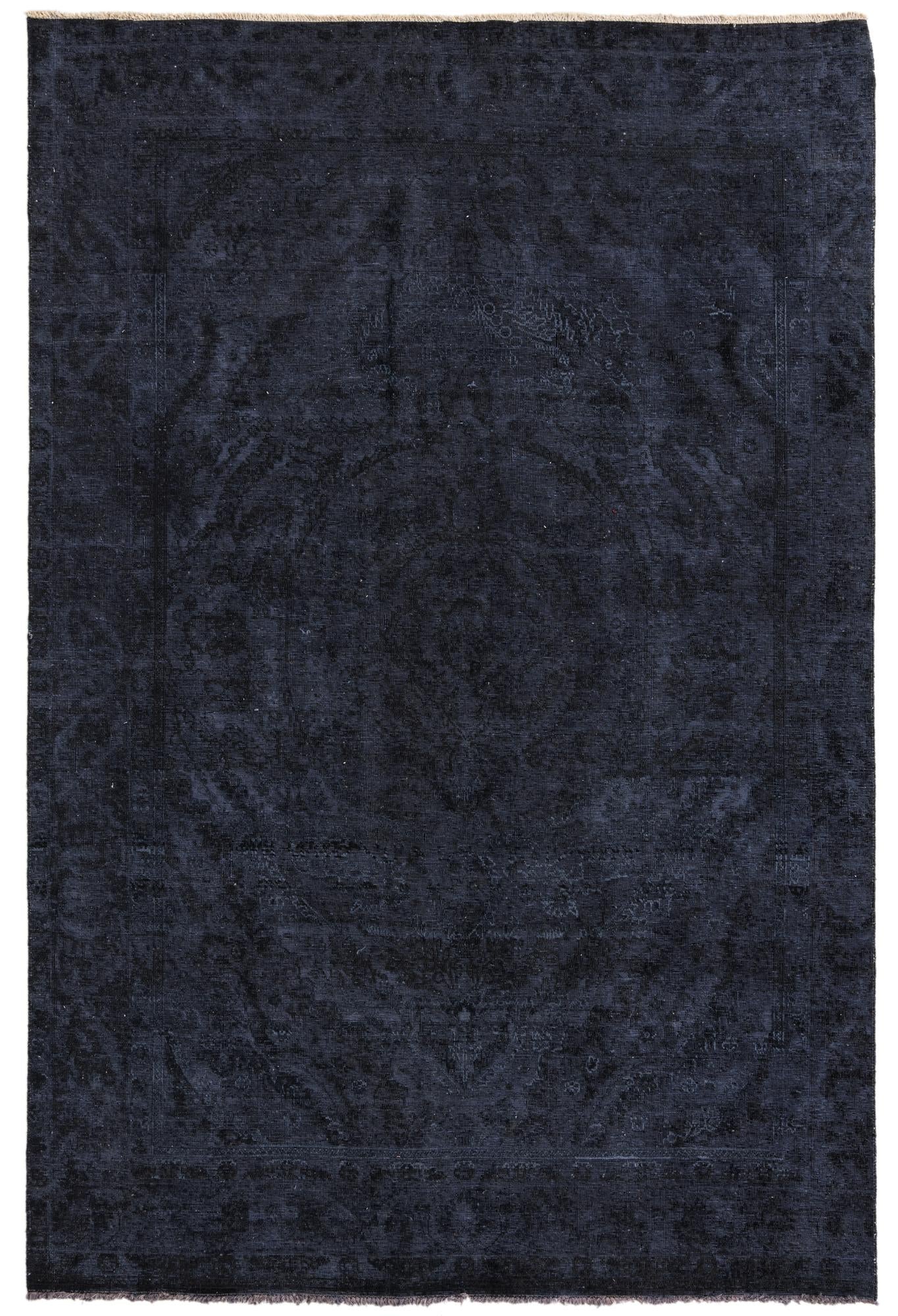 6' 5 x 9' 7 Hand Knotted Ultra Vintage Persian Wool Rug