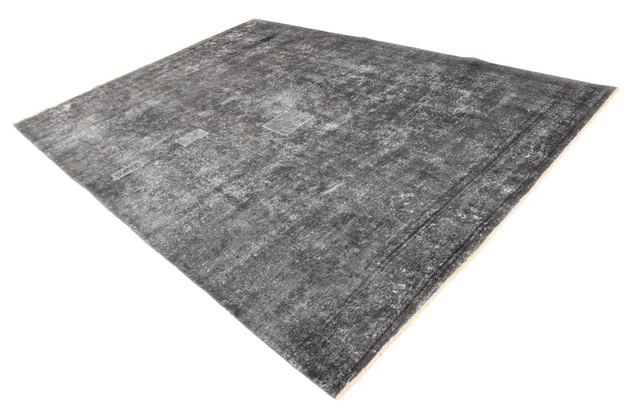 9' 5 x 12' 8 Hand Knotted Ultra Vintage Persian Wool Rug
