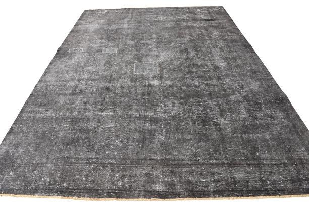 9' 5 x 12' 8 Hand Knotted Ultra Vintage Persian Wool Rug