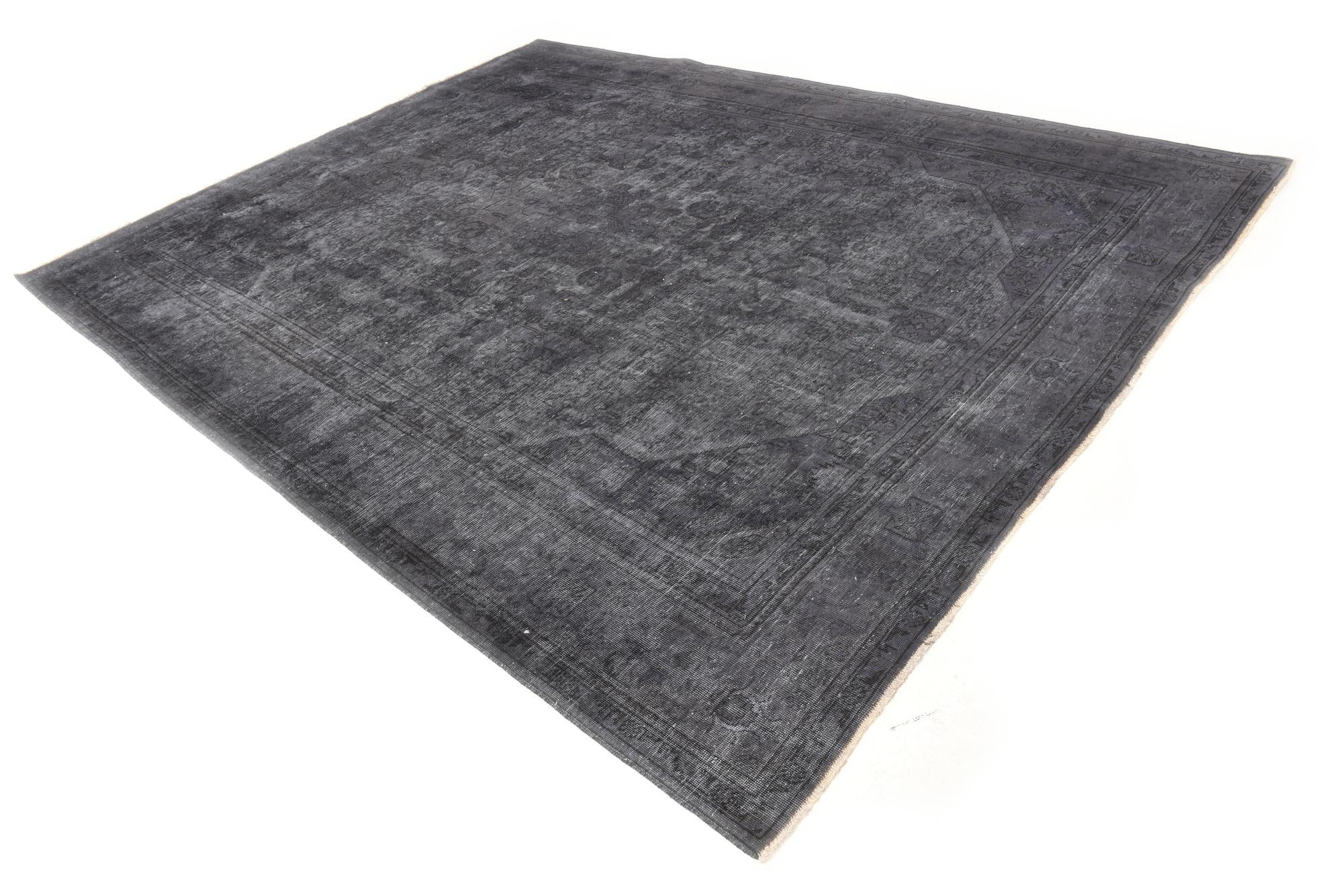 9' 7 x 12' 6 Hand Knotted Ultra Vintage Persian Wool Rug