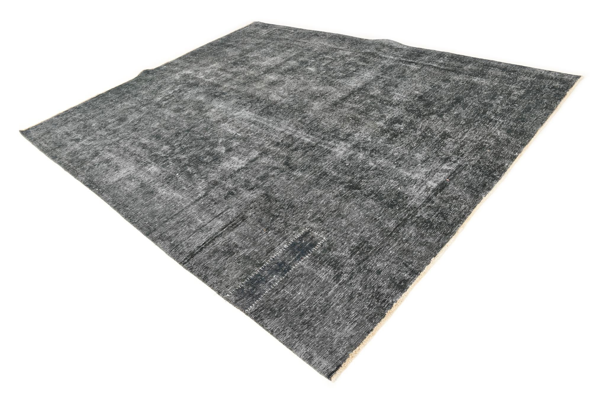 9' 7 x 11' 10 Hand Knotted Ultra Vintage Persian Wool Rug