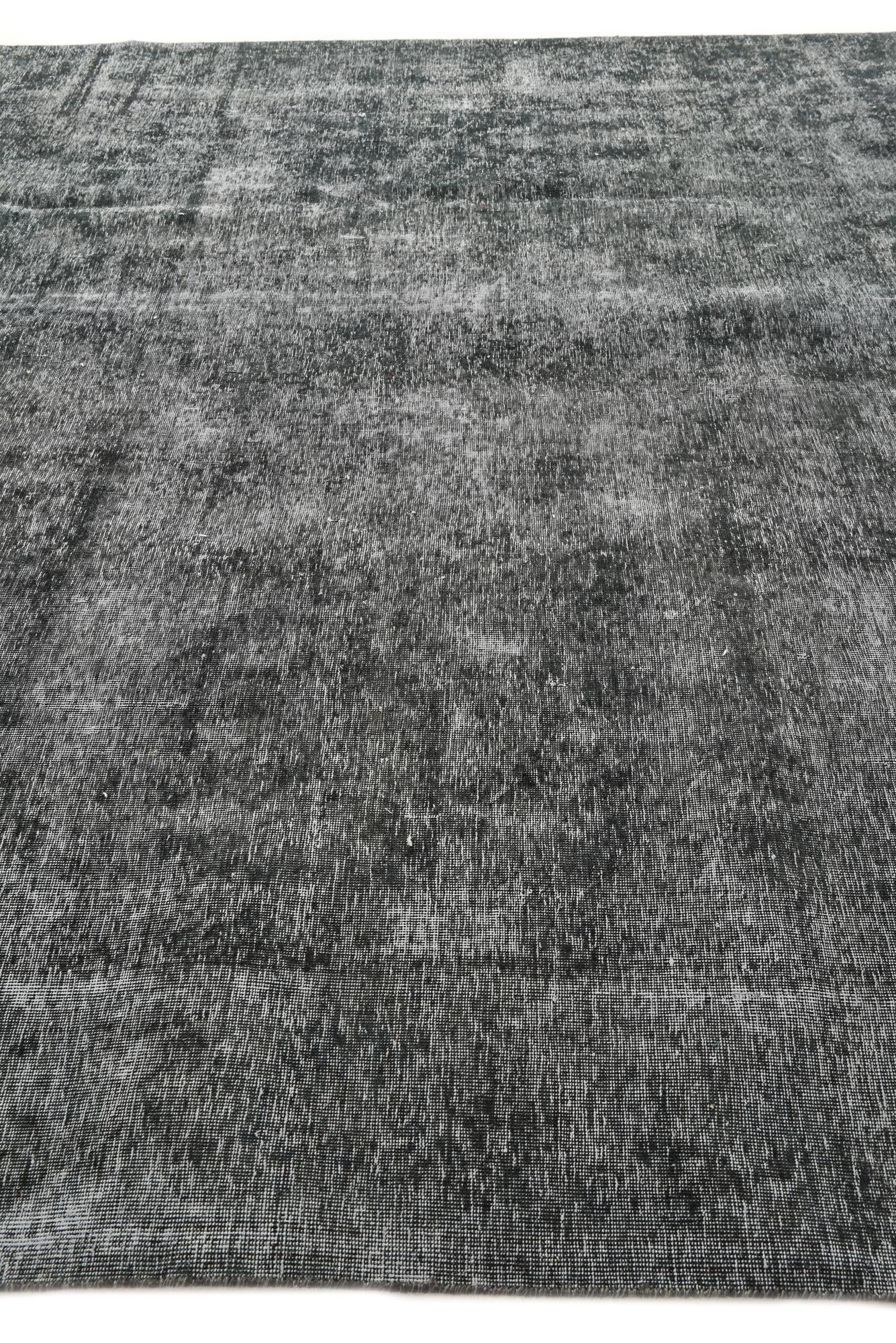 9' 7 x 11' 10 Hand Knotted Ultra Vintage Persian Wool Rug