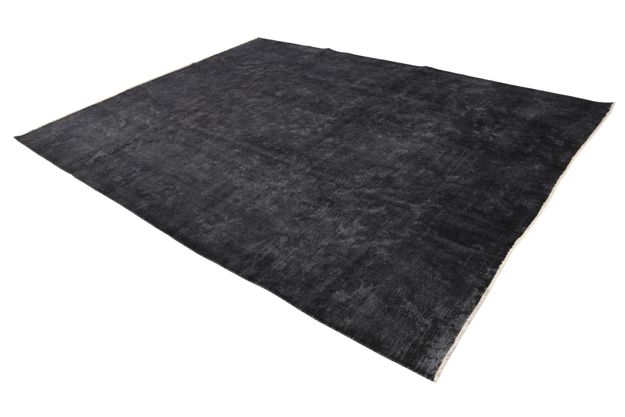 305cm x 395cm Hand Knotted Ultra Vintage Persian Wool Rug