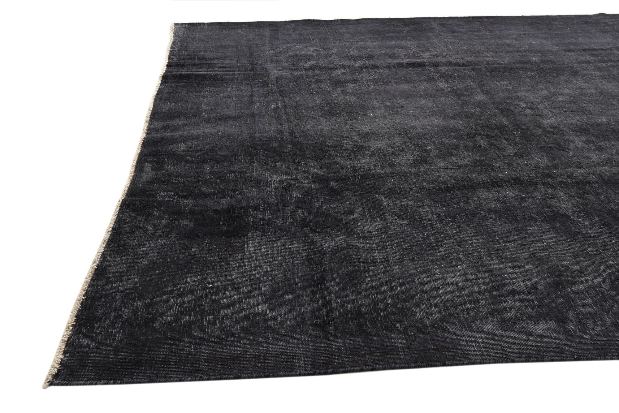 305cm x 395cm Hand Knotted Ultra Vintage Persian Wool Rug