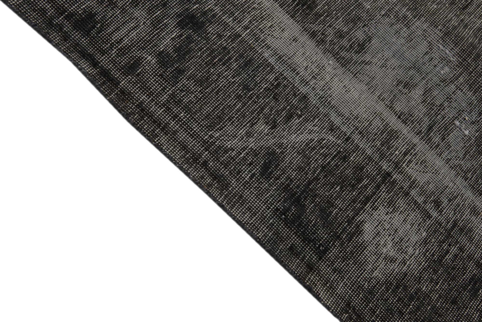 245cm x 345cm Hand Knotted Ultra Vintage Persian Wool Rug