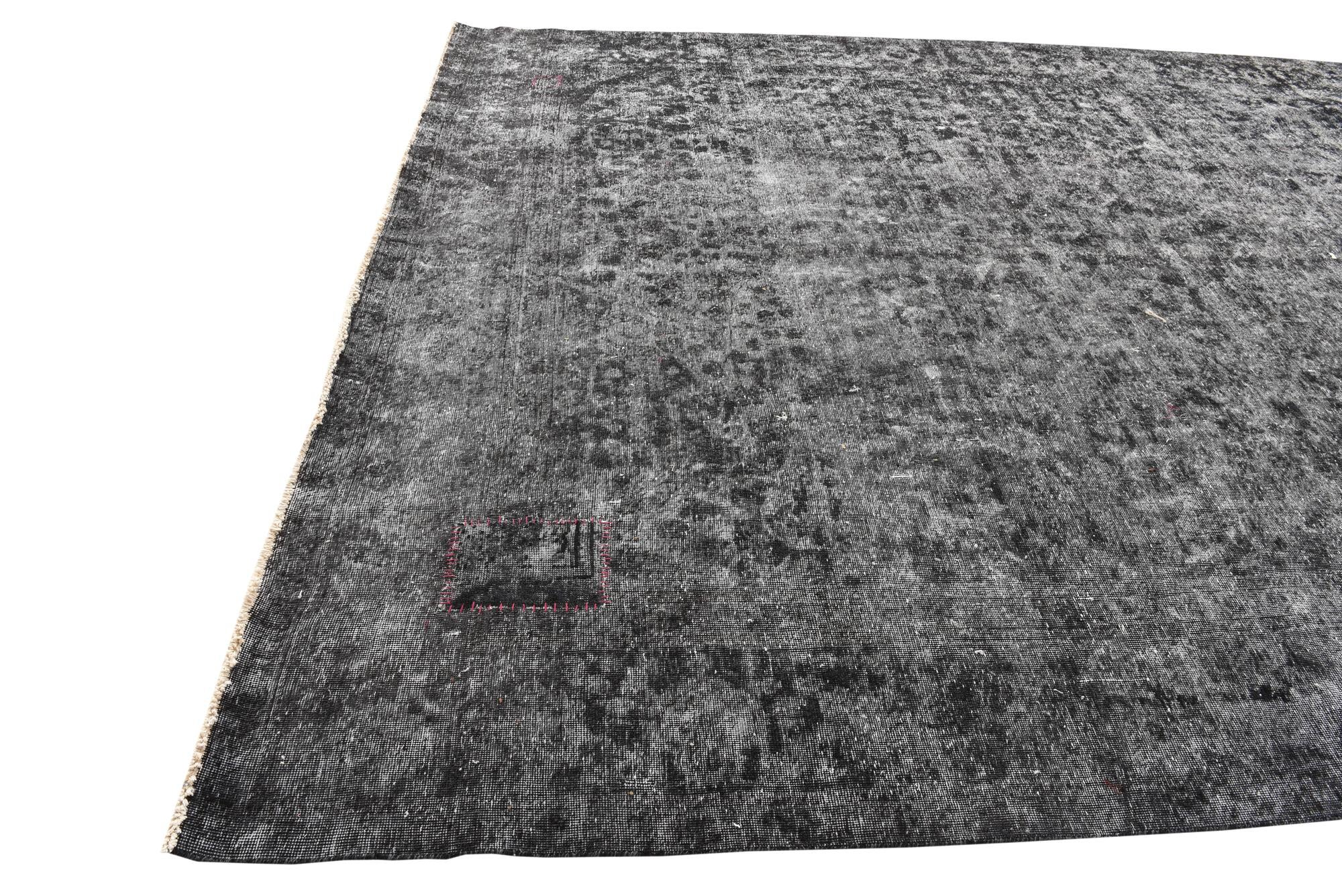 10' x 12' 10 Hand Knotted Ultra Vintage Persian Wool Rug