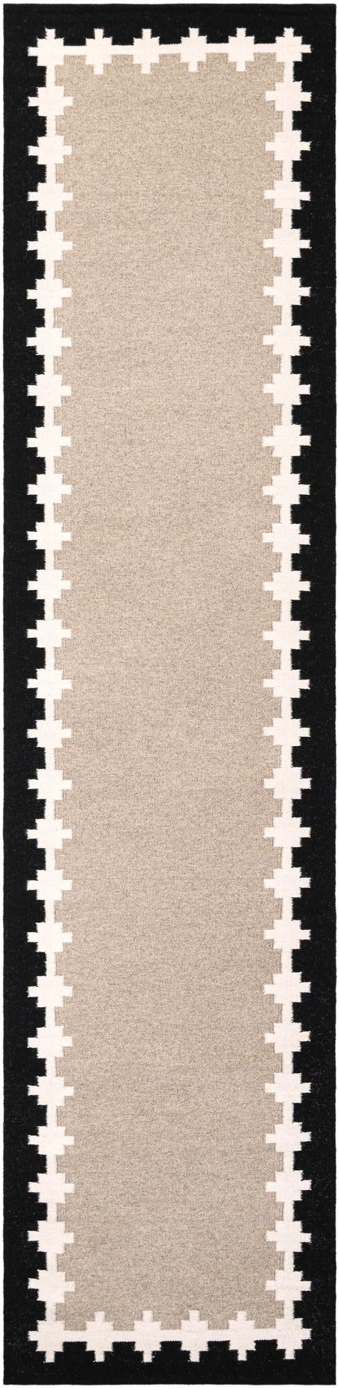 3' 3 x 14' 1 Hand Woven Kilim Wool Runner Rug