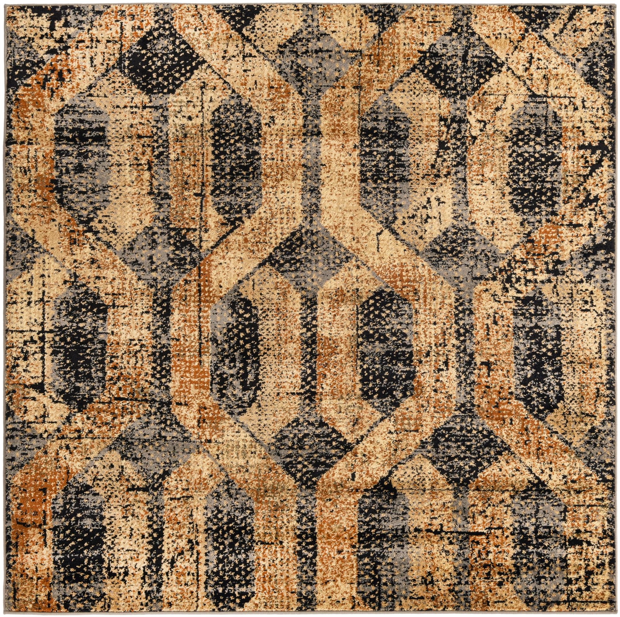 5' 3 x 5' 3 Saturn Square Rug