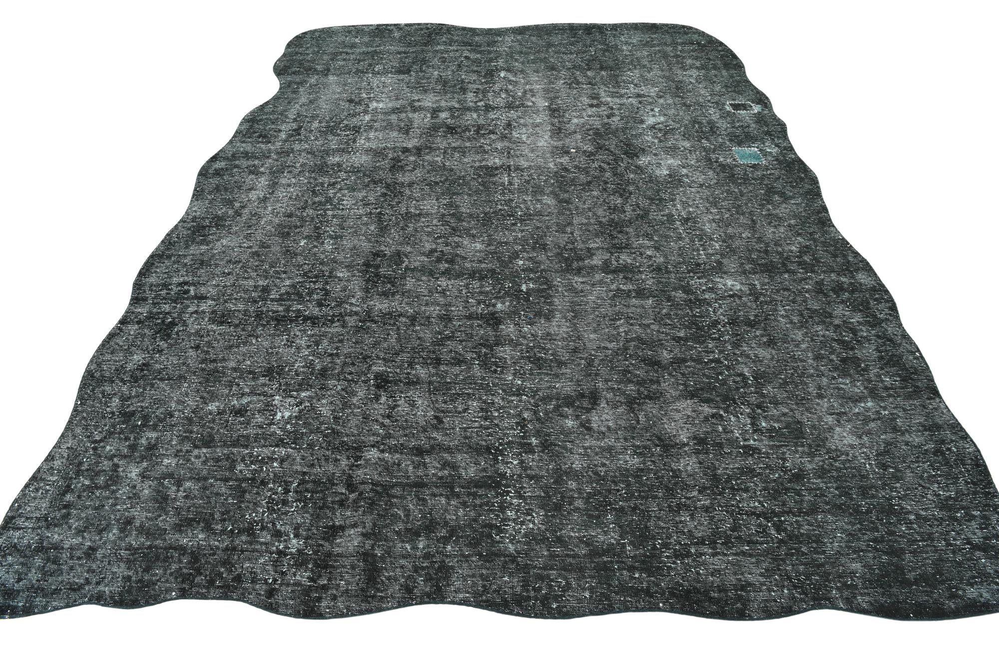 7' 10 x 10' 8 Hand Knotted Ultra Vintage Persian Wool Rug