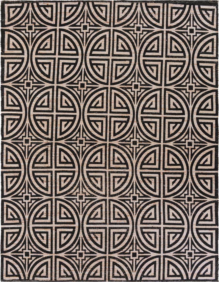 Detail image of 7' 10 x 10' Hand Woven Chenille Jute Rug
