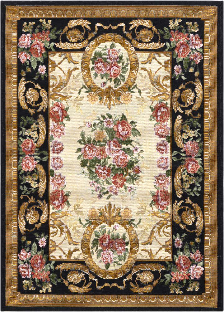 2' x 3' Easy-Clean Traditional Indoor / Outdoor Rug