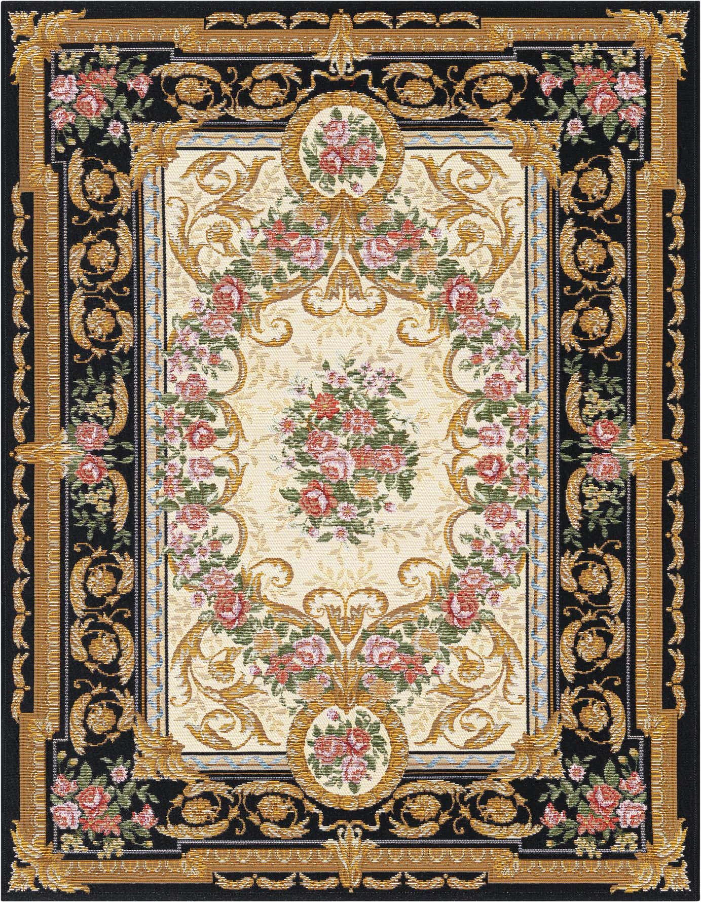 4' x 6' Easy-Clean Traditional Indoor / Outdoor Rug
