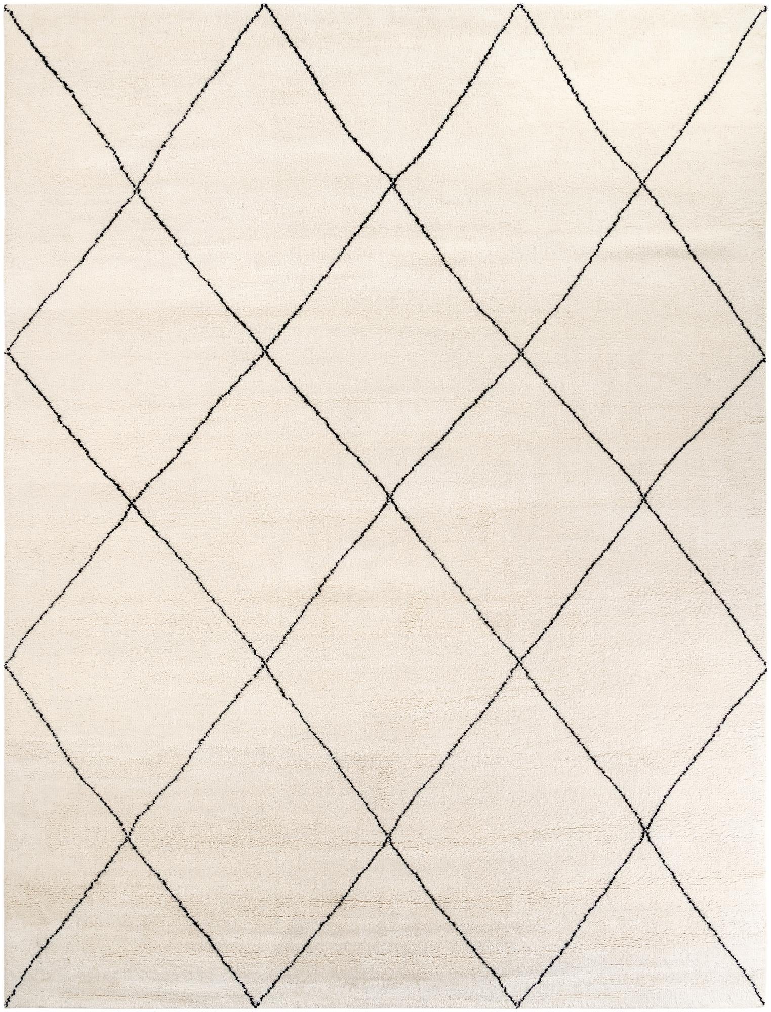 10' x 14' 1 Hand Knotted Safiya Moroccan Wool Rug