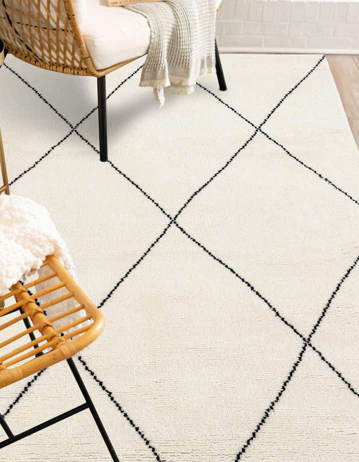 305cm x 430cm Handgeknüpft Safiya Moroccan Wool Teppich