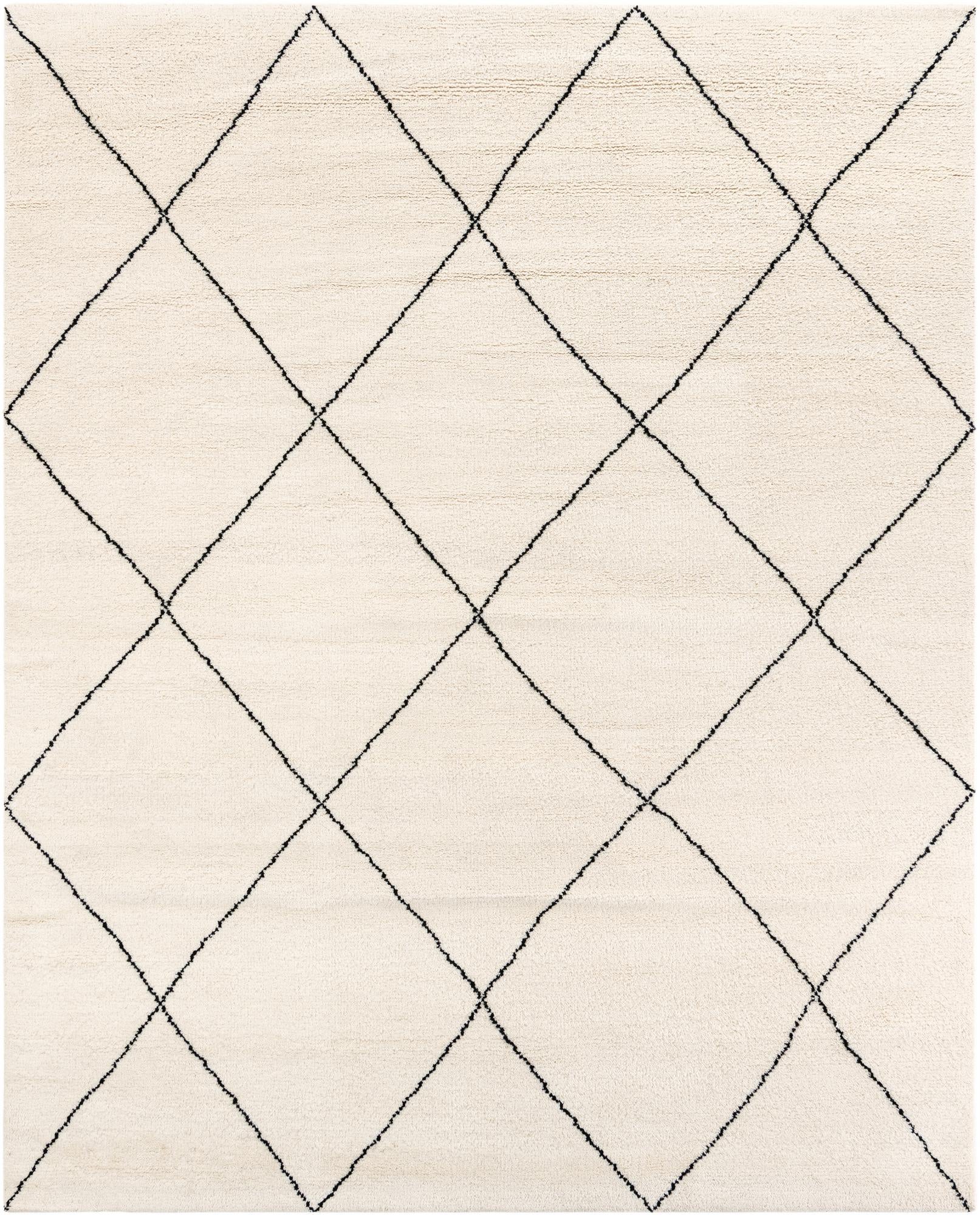 8' x 10' Hand Knotted Safiya Moroccan Wool Rug