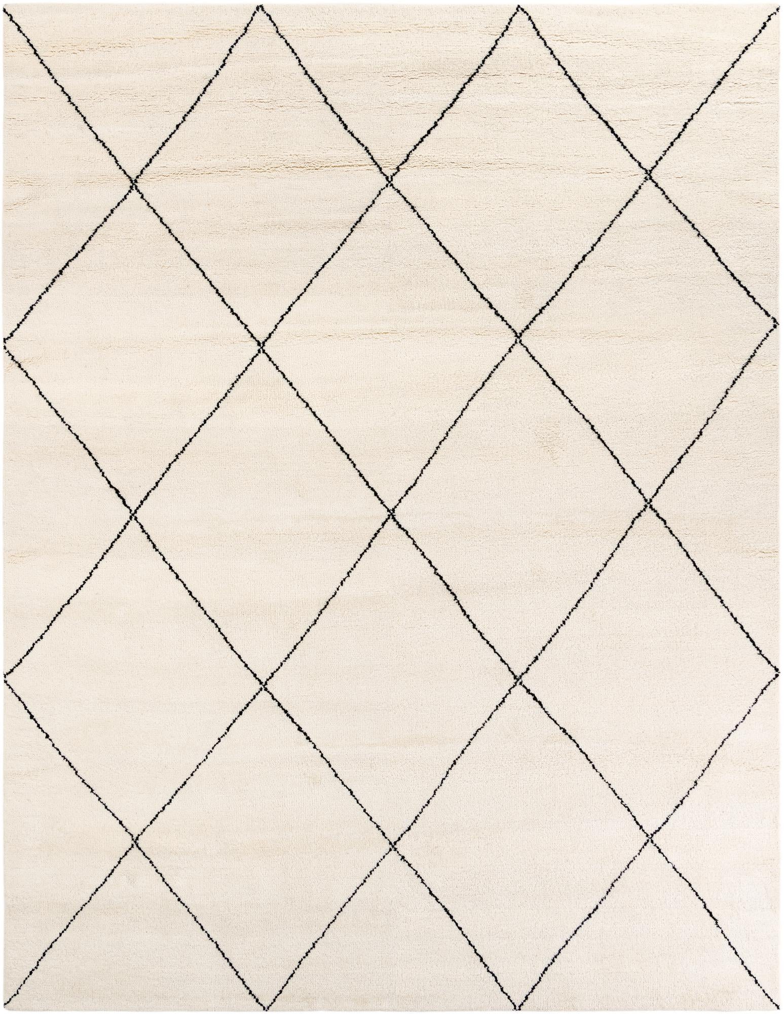 9' x 12' Hand Knotted Safiya Moroccan Wool Rug