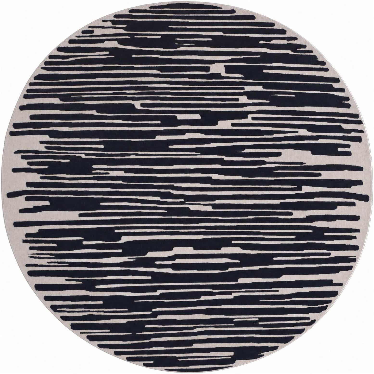 245cm x 245cm Uptown Beekman Place Round Rug