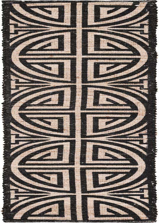 2' 2 x 8' Hand Woven Chenille Jute Runner Rug