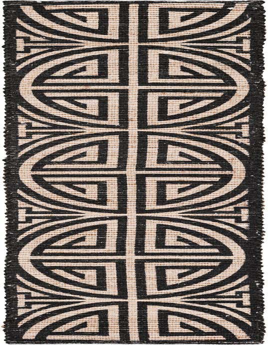 2' 2 x 8' Hand Woven Chenille Jute Runner Rug