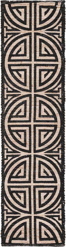 2' 2 x 8' Hand Woven Chenille Jute Runner Rug