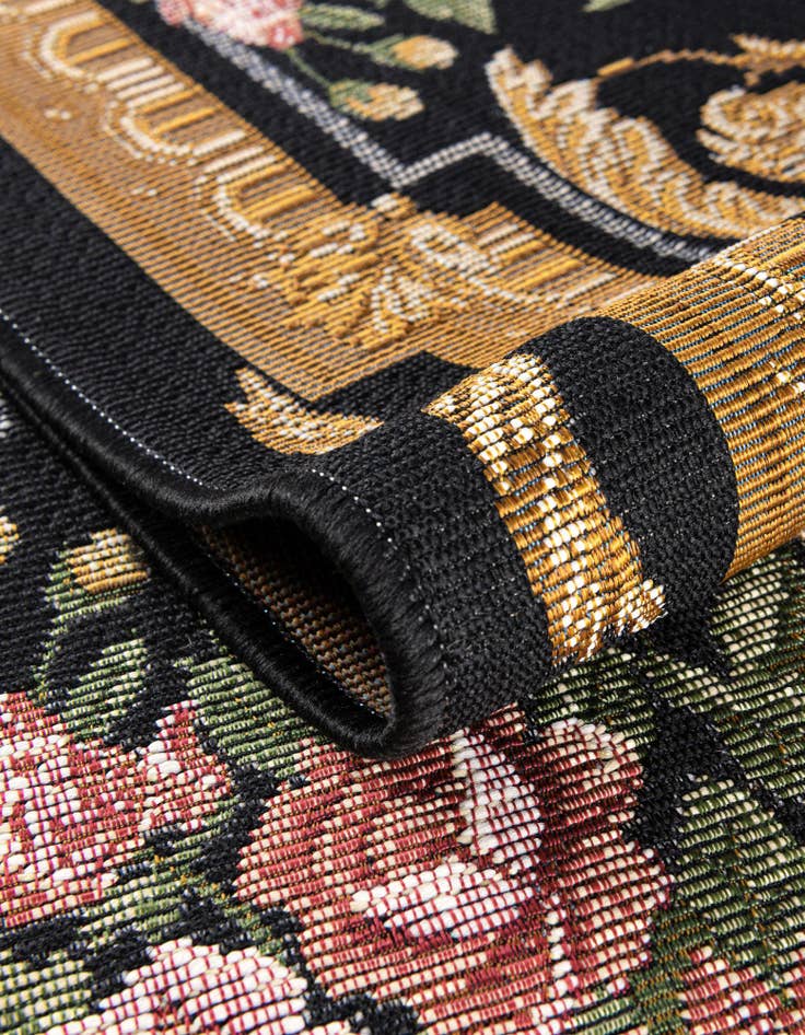 Detail image of 2' x 5'  Washable Traditional Indoor / Outdoor Runner Rug