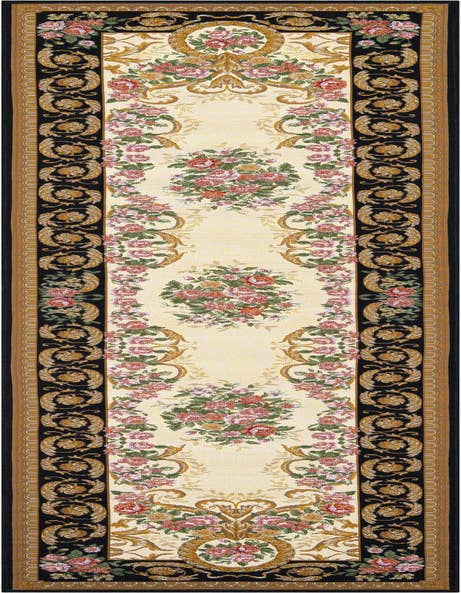 Detail image of 2' 7 x 12' Easy-Clean Traditional Indoor / Outdoor Runner Rug