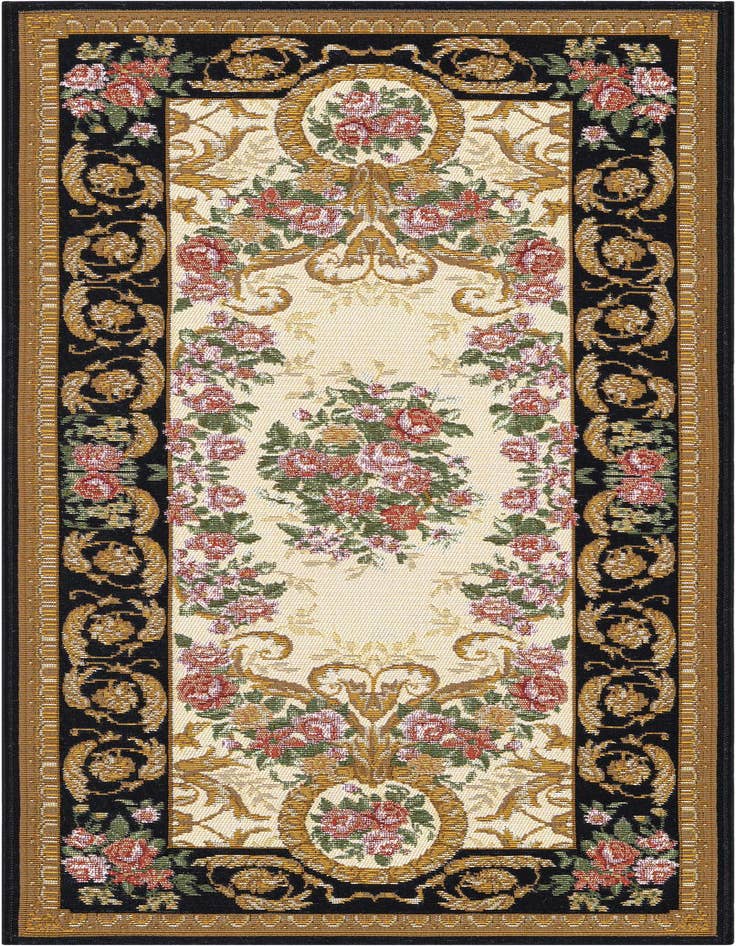 Detail image of 2' x 5' Easy-Clean Traditional Indoor / Outdoor Runner Rug