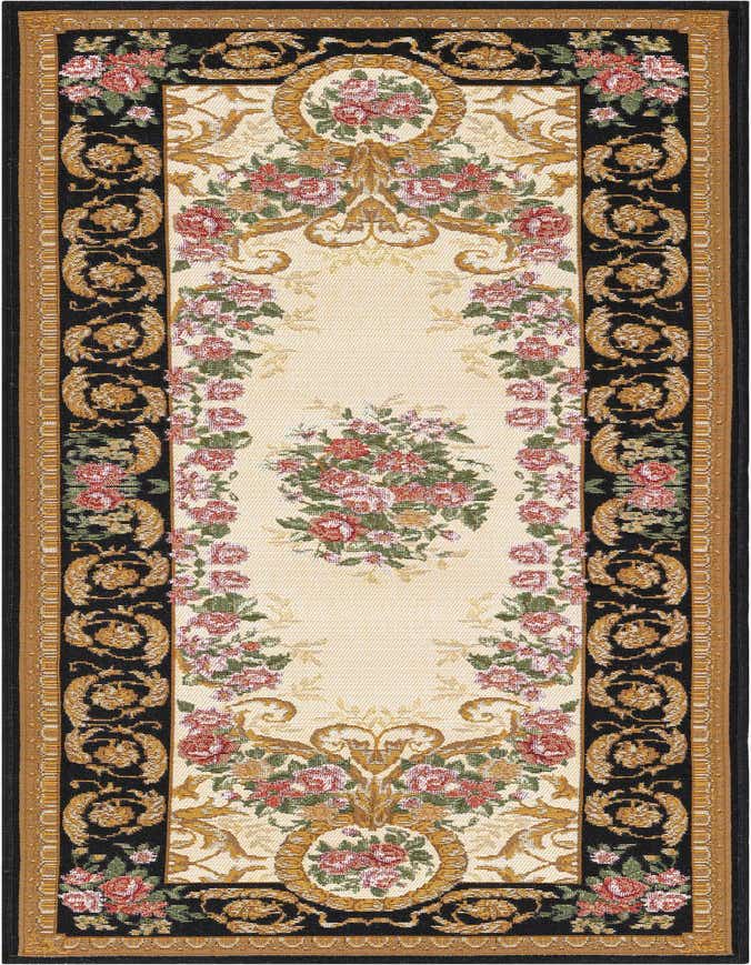 2' x 6' Easy-Clean Traditional Indoor / Outdoor Runner Rug