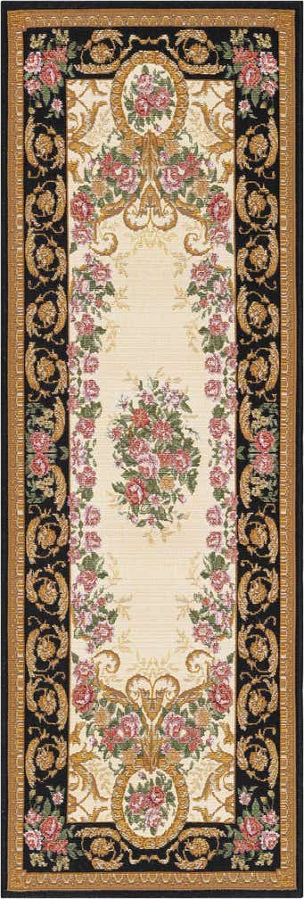 2' x 6' Easy-Clean Traditional Indoor / Outdoor Runner Rug